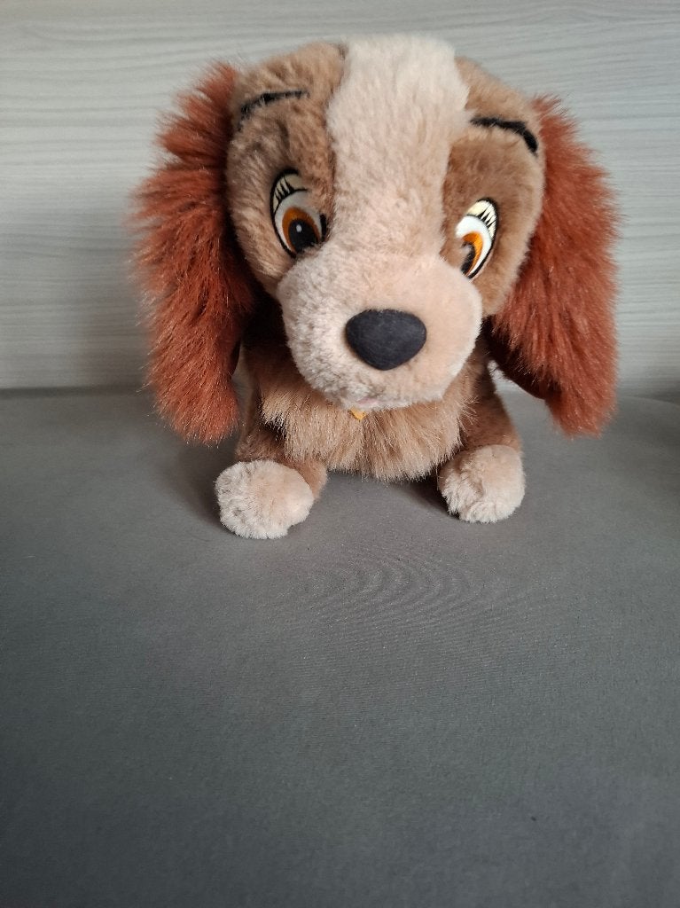 Knuffel disney lady van lady and the vagebond, Verzamelen, Ophalen, Overige figuren, Zo goed als nieuw, Knuffel