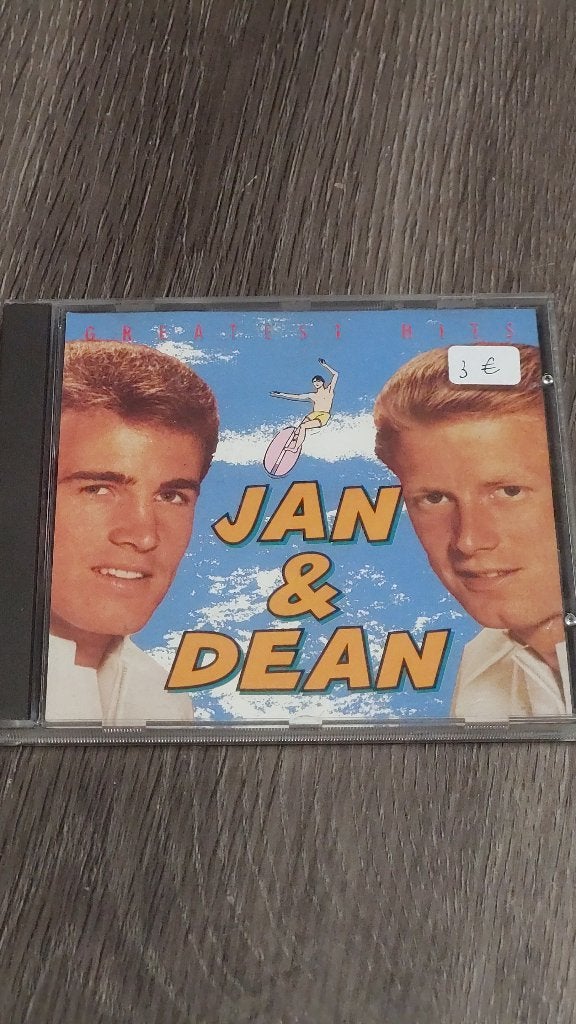 JAN & DEAN greatest hits CD SURF, CD & DVD, CD | Rock, Enlèvement ou Envoi, Utilisé, Autres genres, Compilation