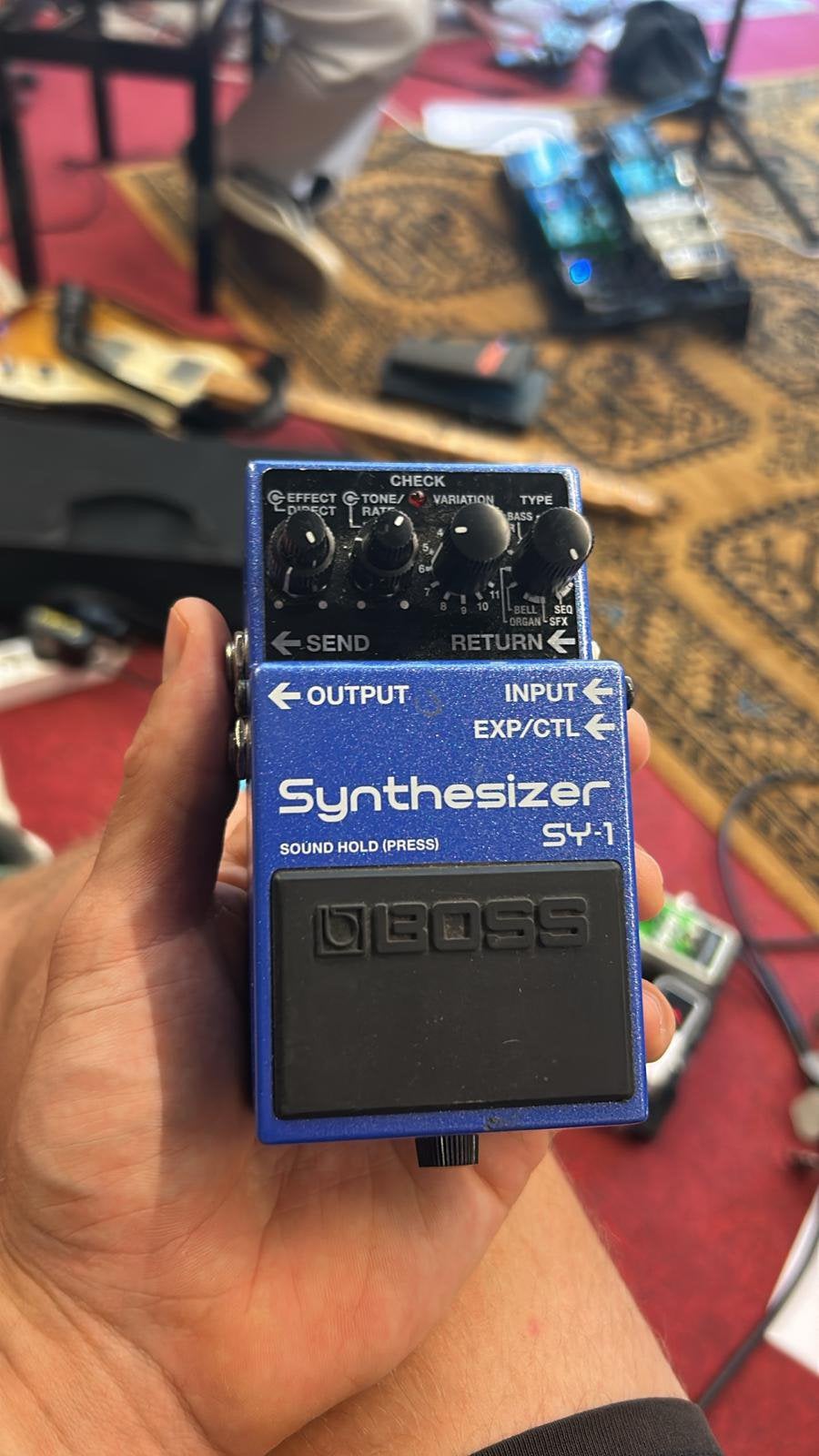 Boss Synthesizer SY-1, Ophalen, Zo goed als nieuw