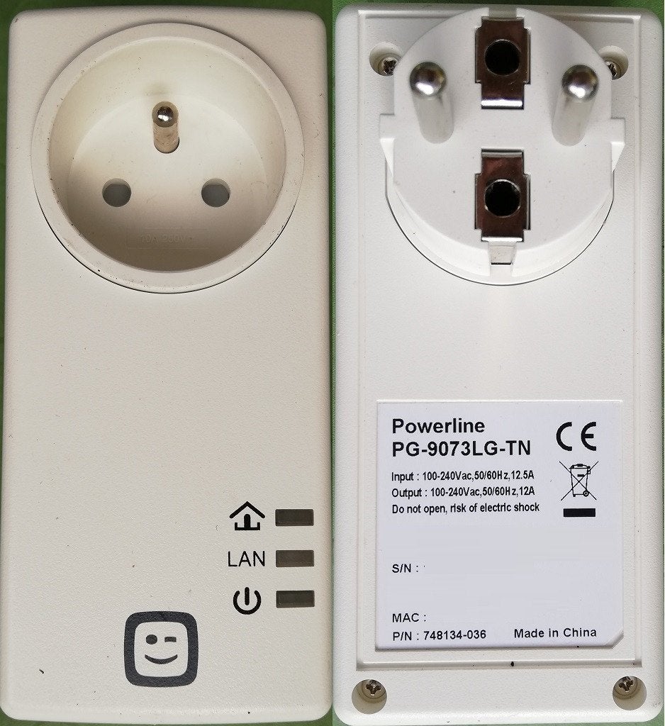 1 Powerline 9073LG-TN en 3 WiFi Powerline 9072LG-TN, Informatique & Logiciels, Enlèvement ou Envoi, Utilisé, Telenet