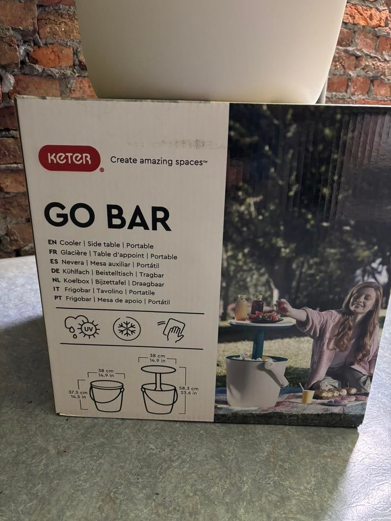 Go bar, Ophalen, Nieuw, Koelbox, Koelelement