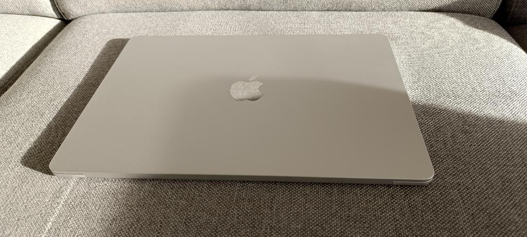 Apple macbook air 15 inch M2 batterij 98% (2023), Computers en Software, Apple Macbooks, Gebruikt, 256 GB, 15 inch, 8 GB