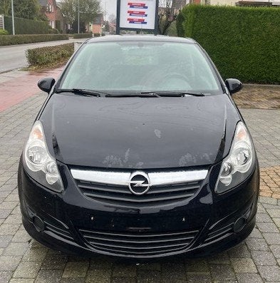 Opel Corsa * 1J GARANTIE * GEKEURD * LEZ OK * TOPSTAAT, Auto's, Opel, Euro 5, Metaalkleur, Zwart, Bedrijf