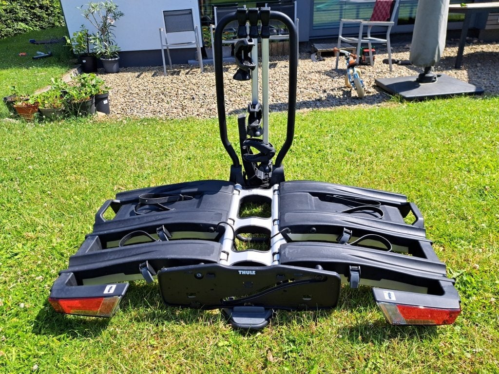 Porte vélo Thule Easyfold XT 3 vélos, Support d'attelage, 3 vélos ou plus, Comme neuf, Vélo électrique