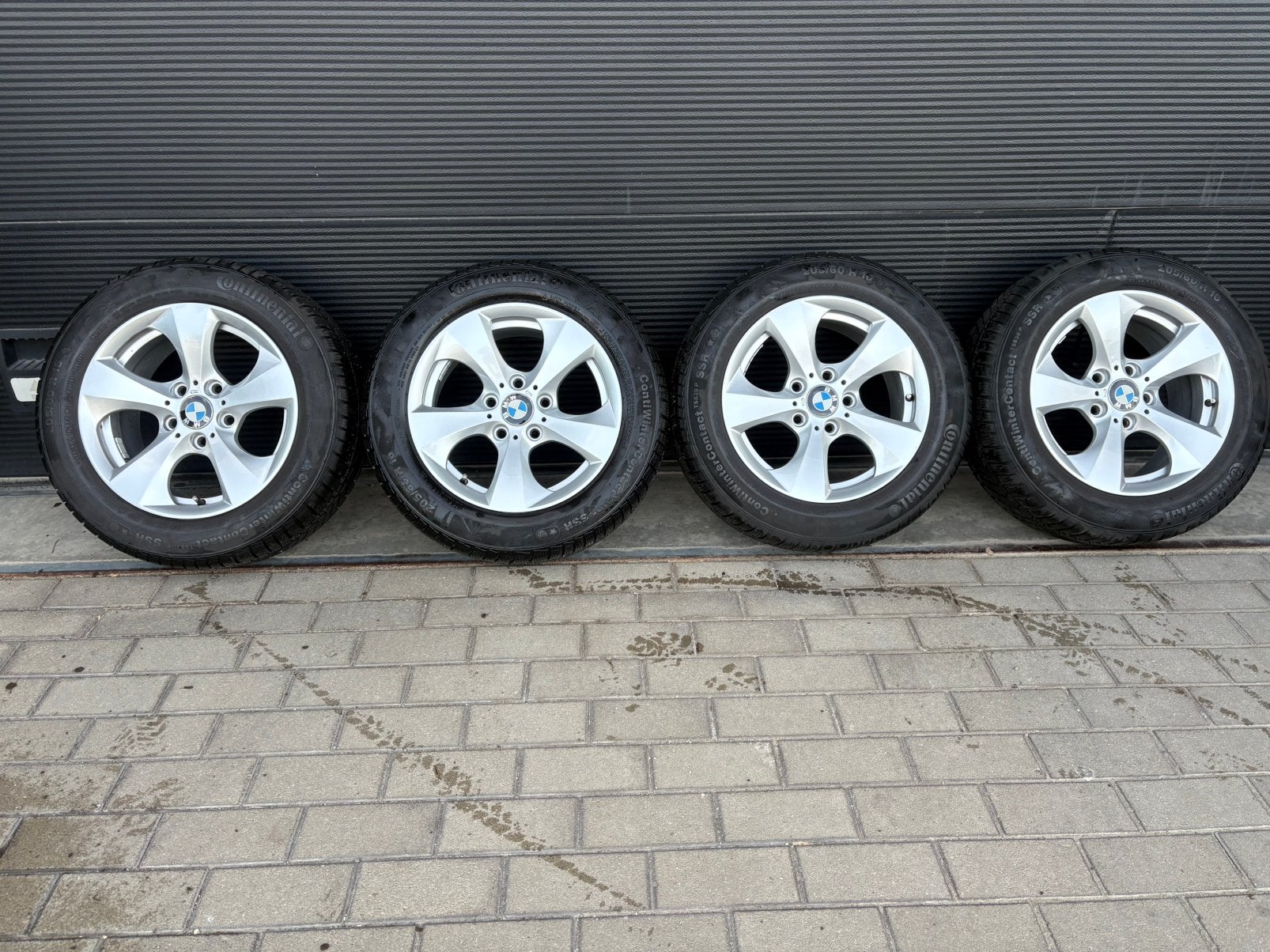 Orginele bmw velgen met winterband, Autos : Pièces & Accessoires, Enlèvement, Pneus hiver, Jante(s)