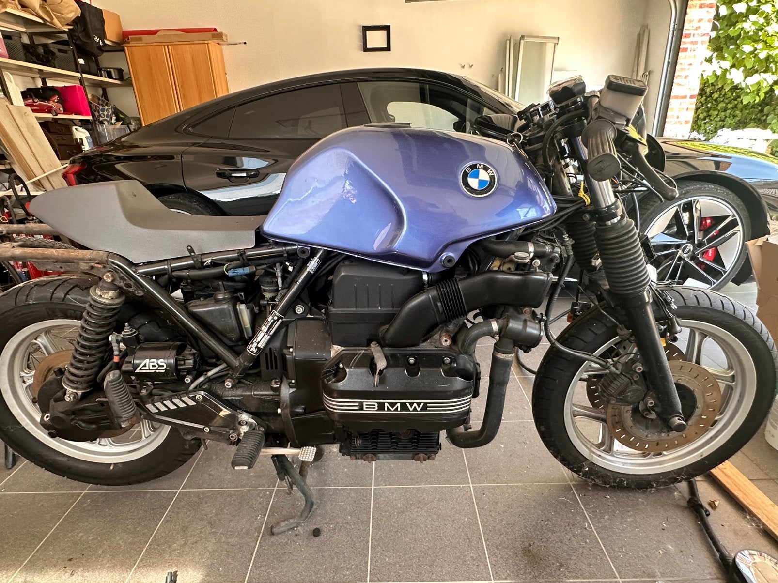 Bmw k75 cafe racer project - af te werken, Motos, Motos | BMW, Particulier, Enlèvement
