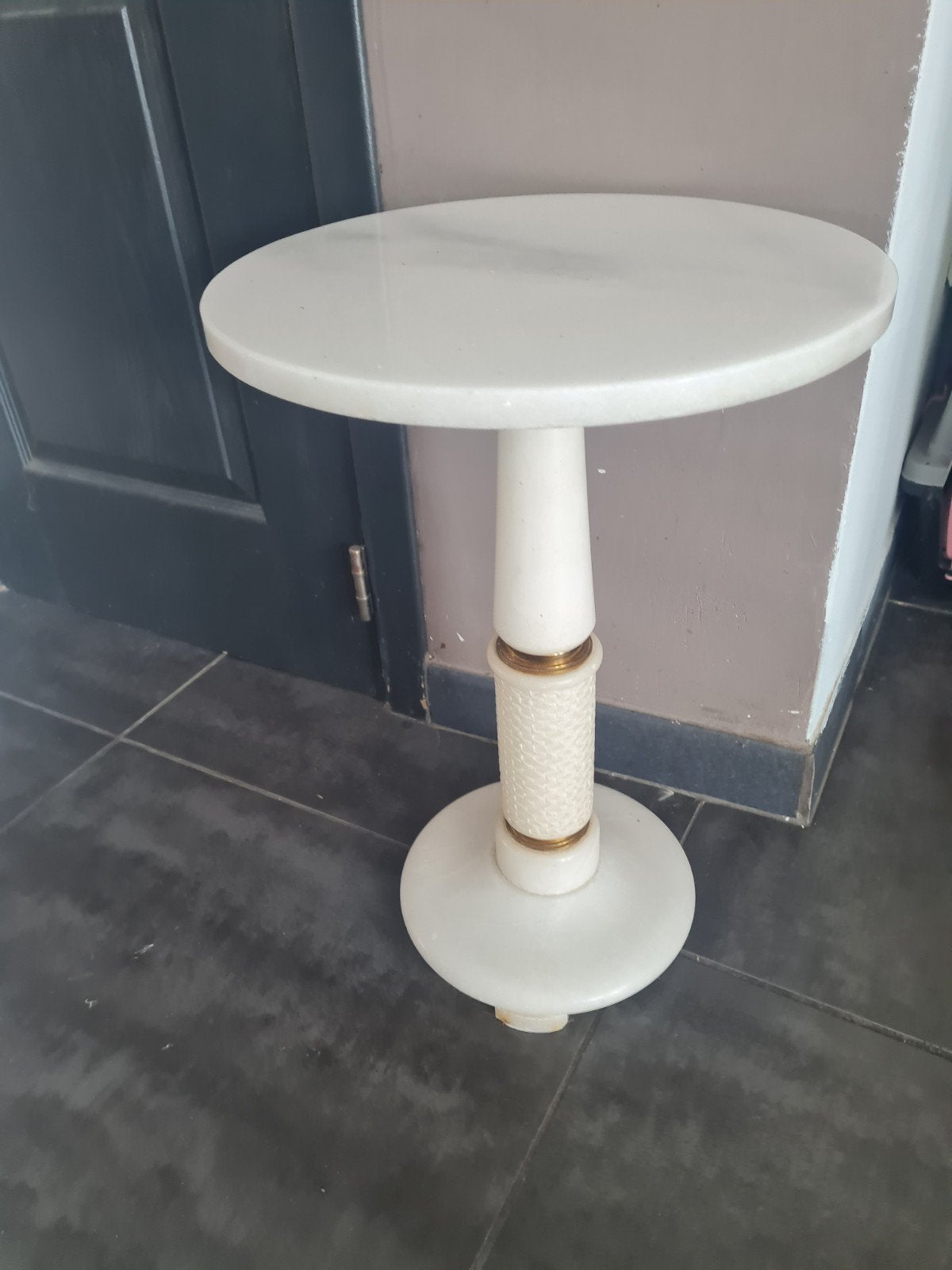 table marbre, Maison & Meubles, Tables | Tables mange-debout, Comme neuf
