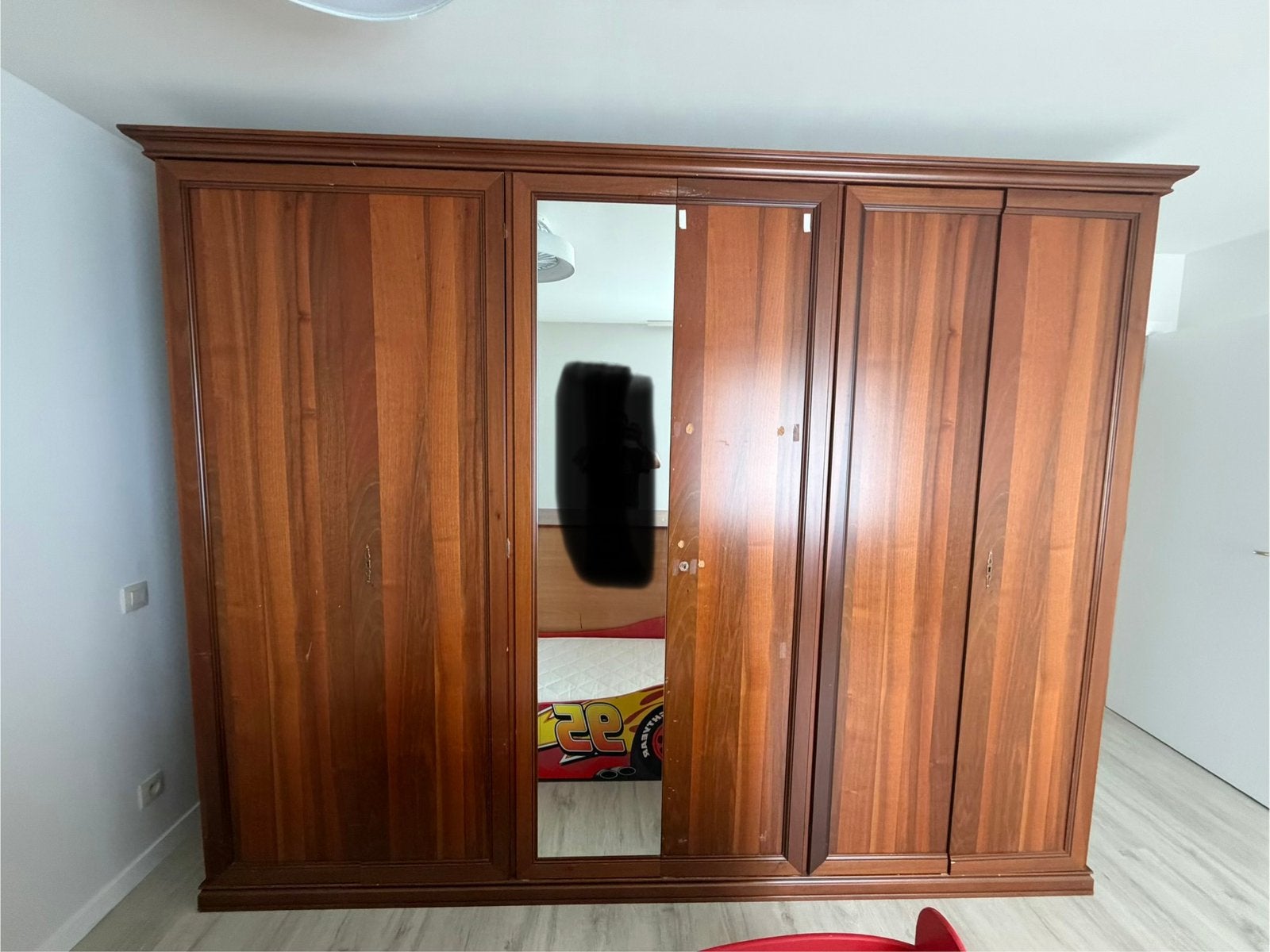 Armoire + meuble à terroir + lis enfant avec matelas, Maison & Meubles, Enlèvement, Comme neuf, Avec tiroir(s)