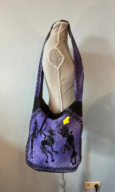 Sac bohème, Bijoux, Sacs & Beauté, Enlèvement ou Envoi, Neuf, Violet, Sac à bandoulière