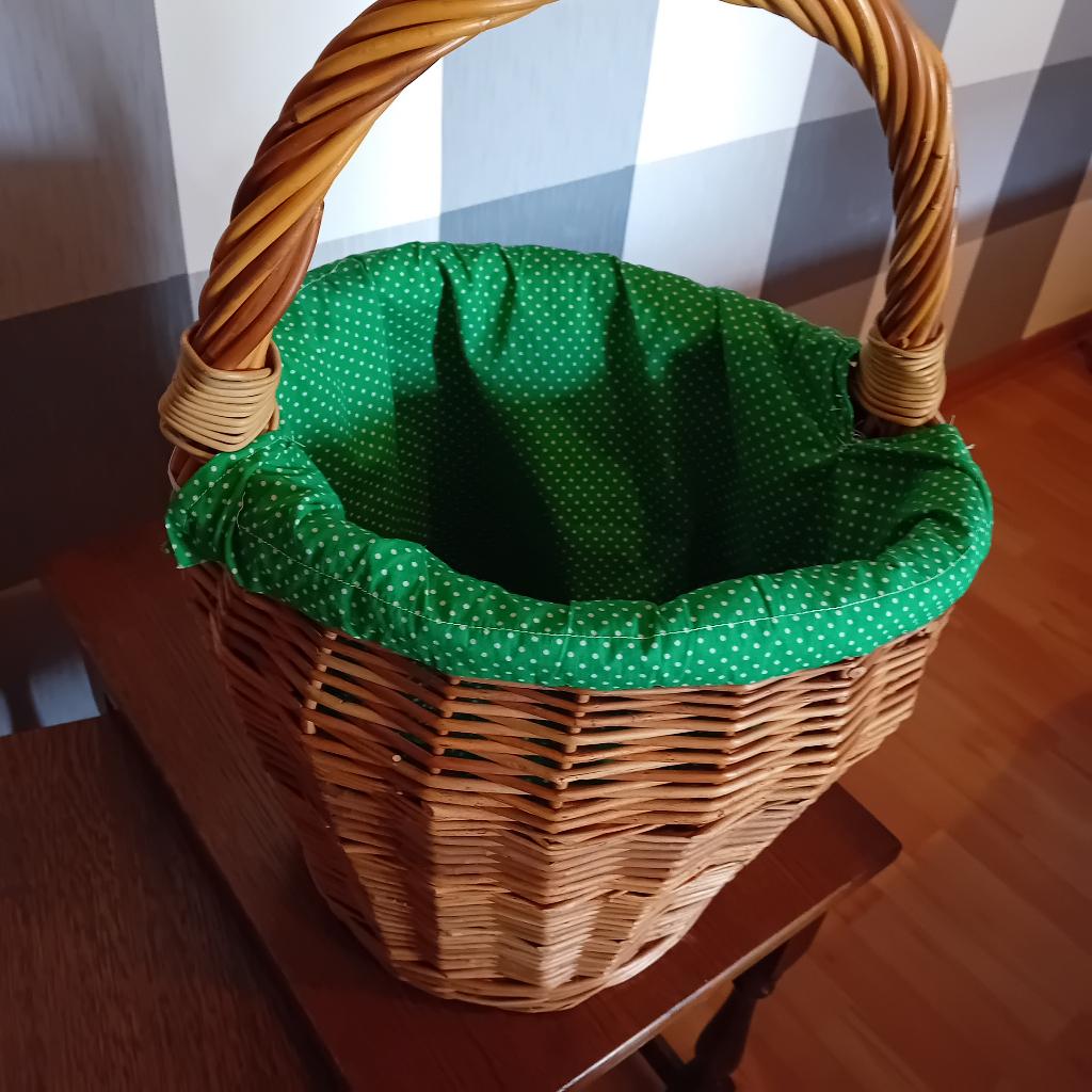mand, Ophalen, Zo goed als nieuw, Hout, Mand