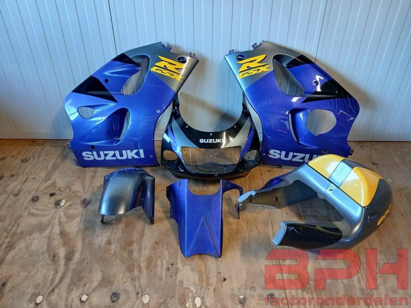 Kappenset / kuipset Suzuki GSX-R 600 SRAD 1996 t/m 2000 kuip, Motoren, Gebruikt, -, -, Ophalen of Verzenden