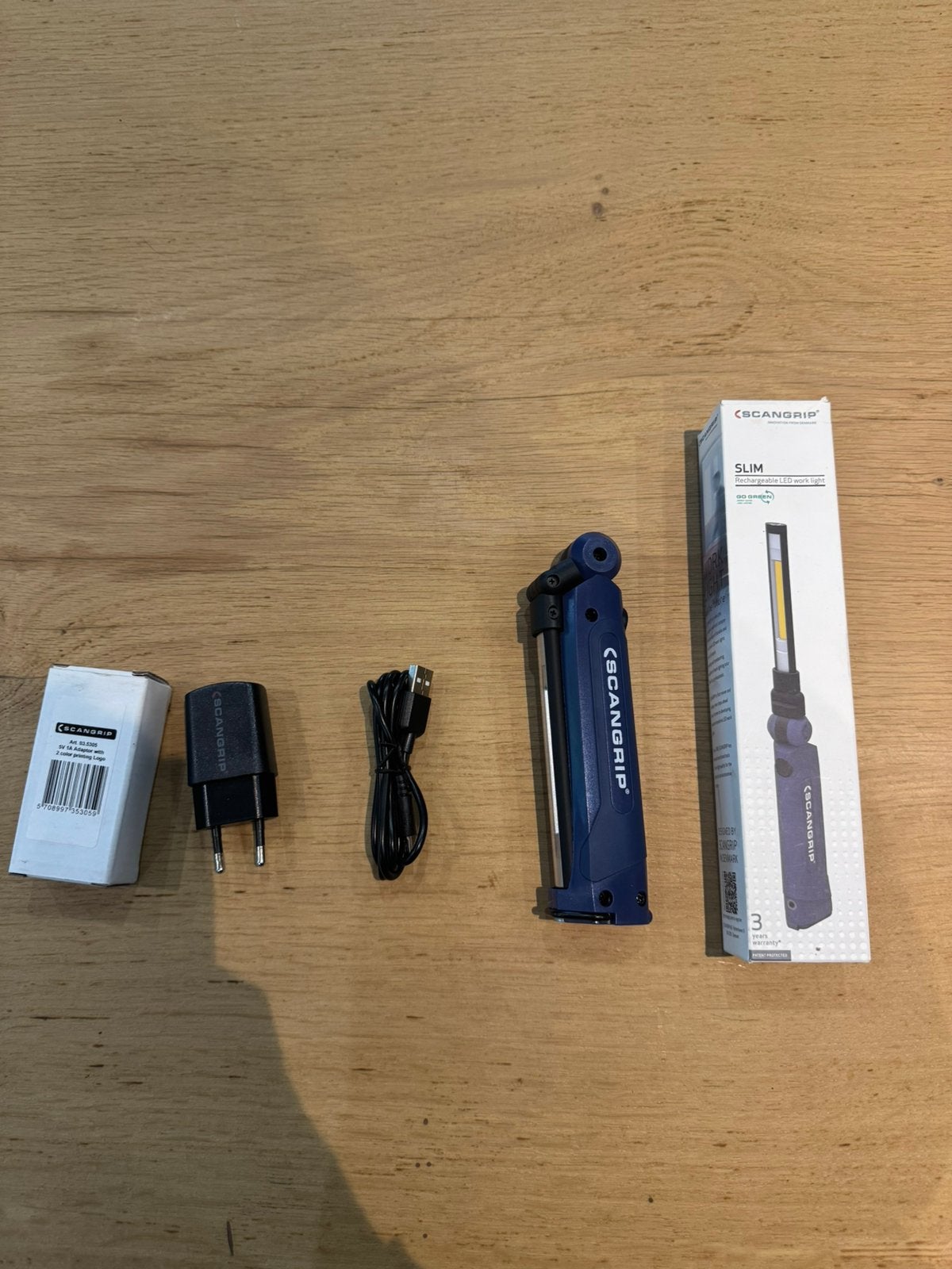 SCANGRIP SLIM  Oplaadbare LED werklamp/inspectielamp, Ophalen of Verzenden, Nieuw, Overige merken