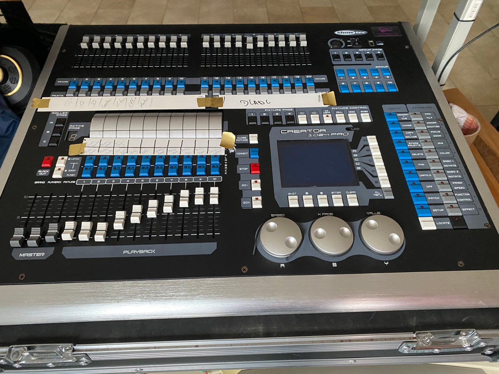 Showtec lichtconsole, Ophalen, Zo goed als nieuw