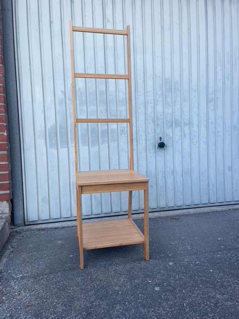 Handdoekenstoel in bamboe, 25 à 50 cm, Enlèvement, Utilisé, Moins de 50 cm