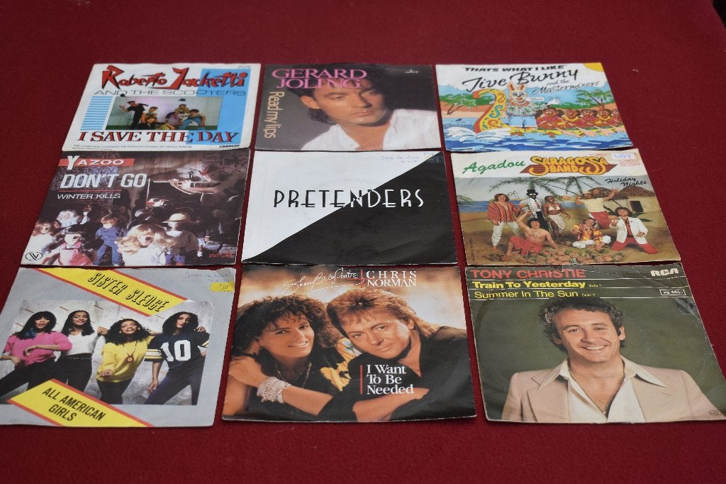 45t's : pop, beat, rap, hip hop, rb, soul techno enz...., Cd's en Dvd's, Vinyl | Hiphop en Rap, Ophalen of Verzenden, Zo goed als nieuw