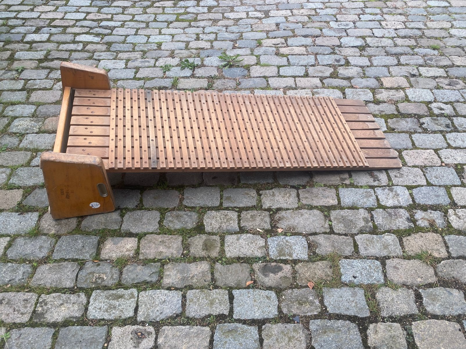 springplank turnen gymnastiek DE SCHELDE, Sport en Fitness, Ophalen, Gebruikt, Materiaal