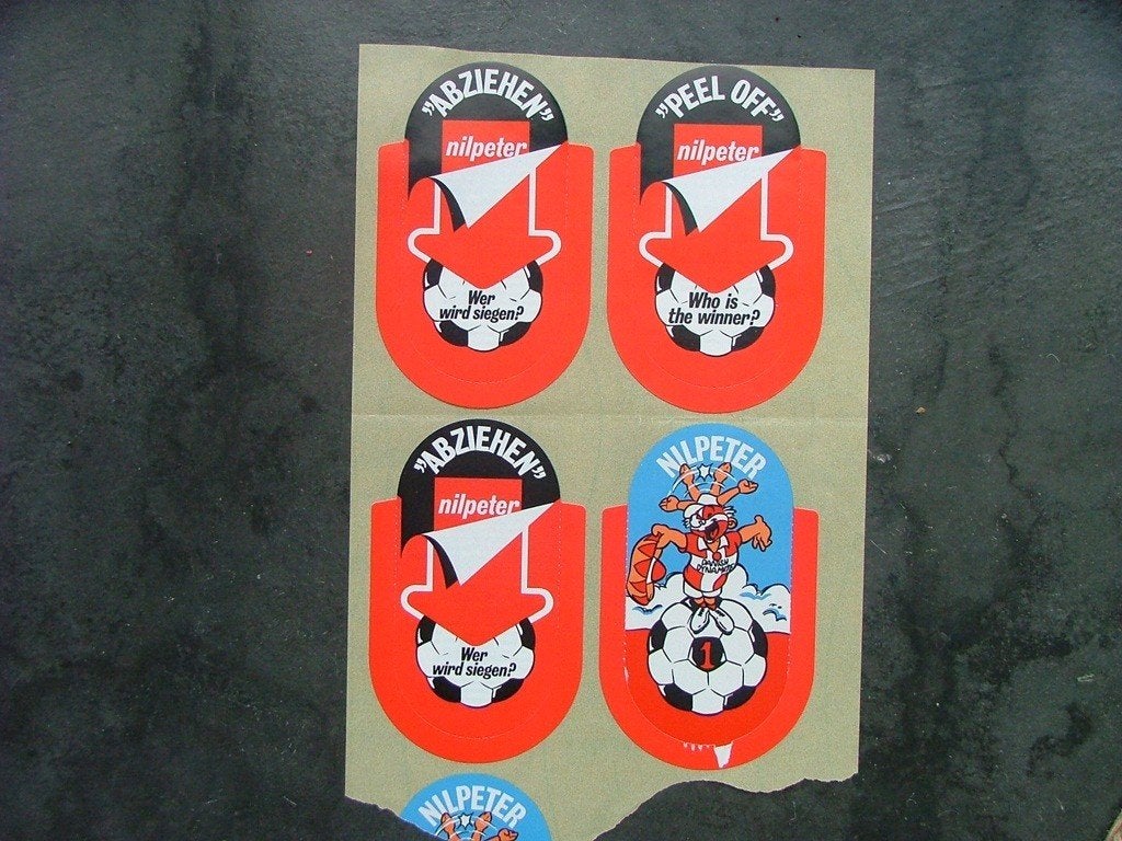 stickers thema voetbal, Ophalen of Verzenden, Nieuw, Sport