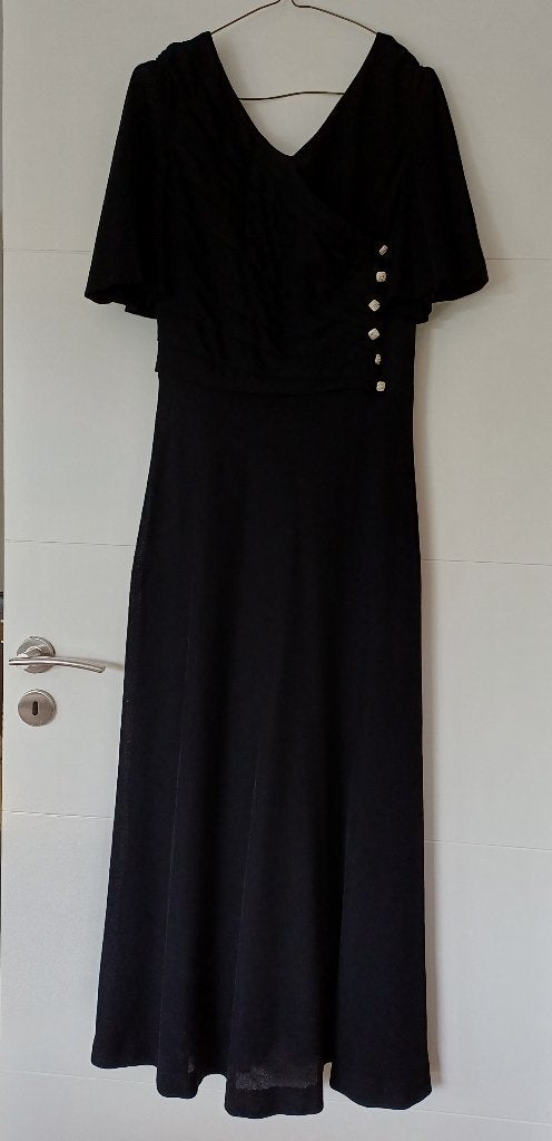 kleed zwart, Kleding | Dames, Gelegenheidskleding, Ophalen, Gedragen, Maat 42/44 (L), Zwart