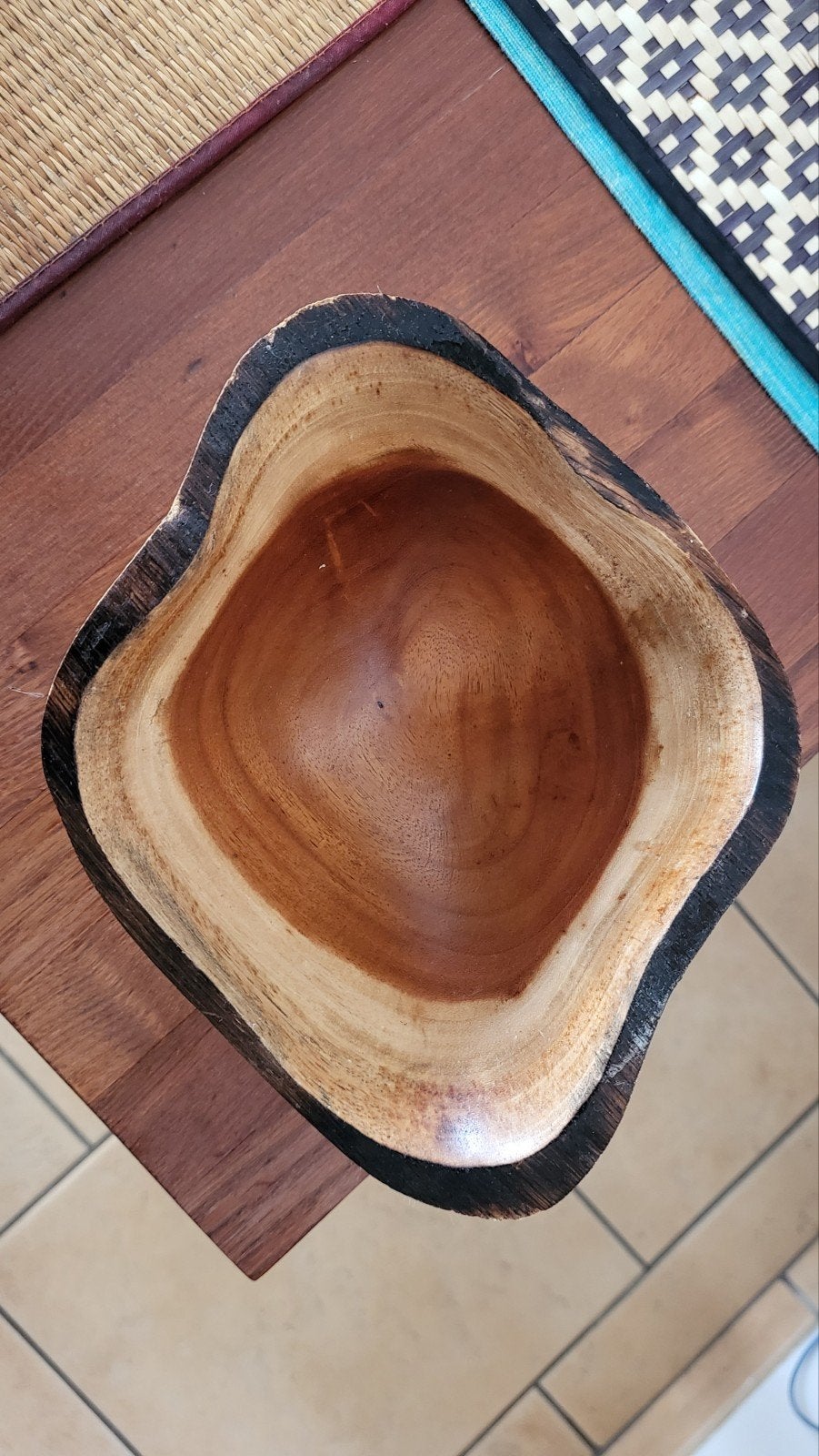 plat en bois, Enlèvement