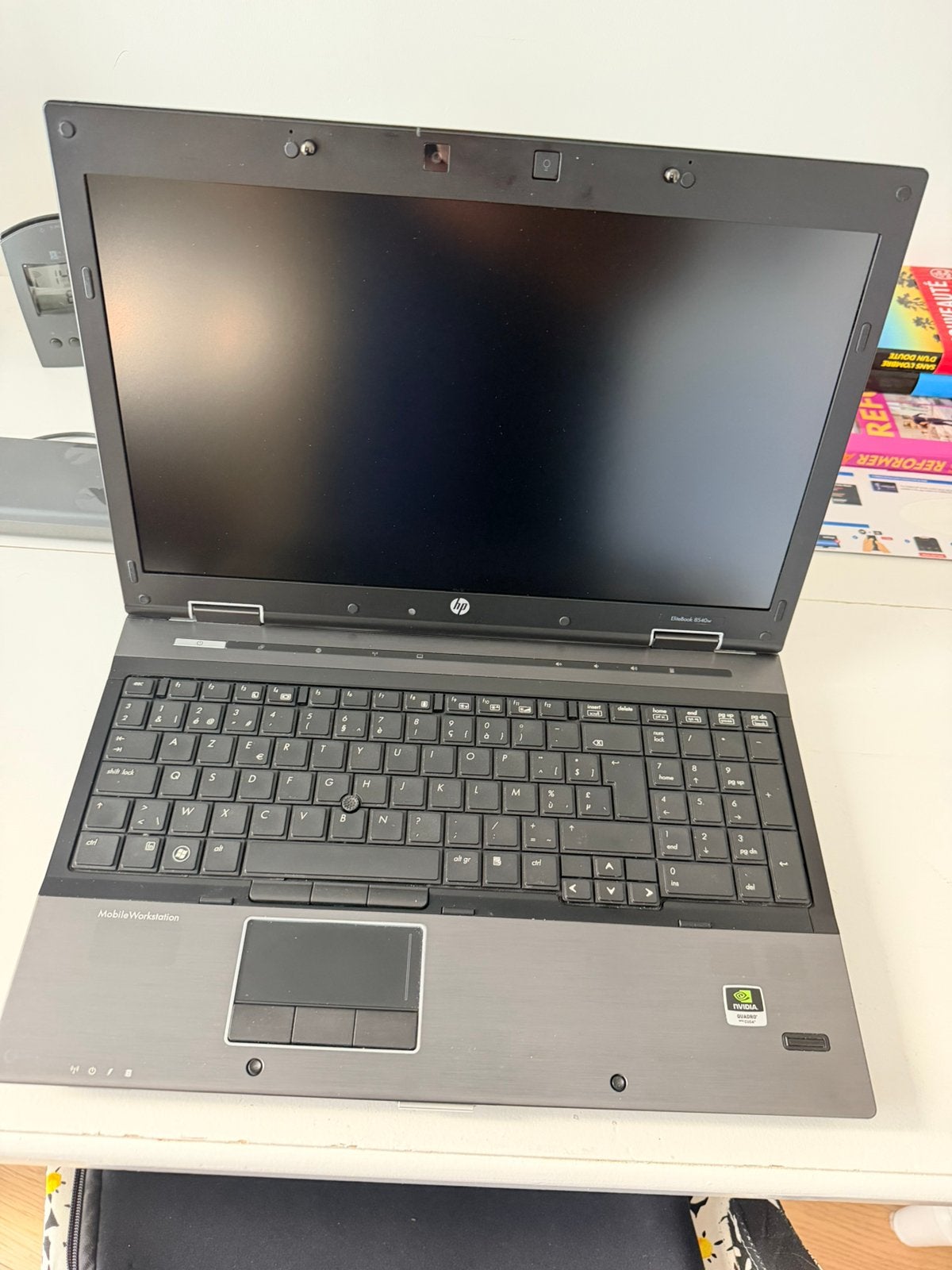 HP élitebook 8540w ordinateur portable windows 10, Informatique & Logiciels, Enlèvement ou Envoi, 17 pouces ou plus, 8 GB, Utilisé