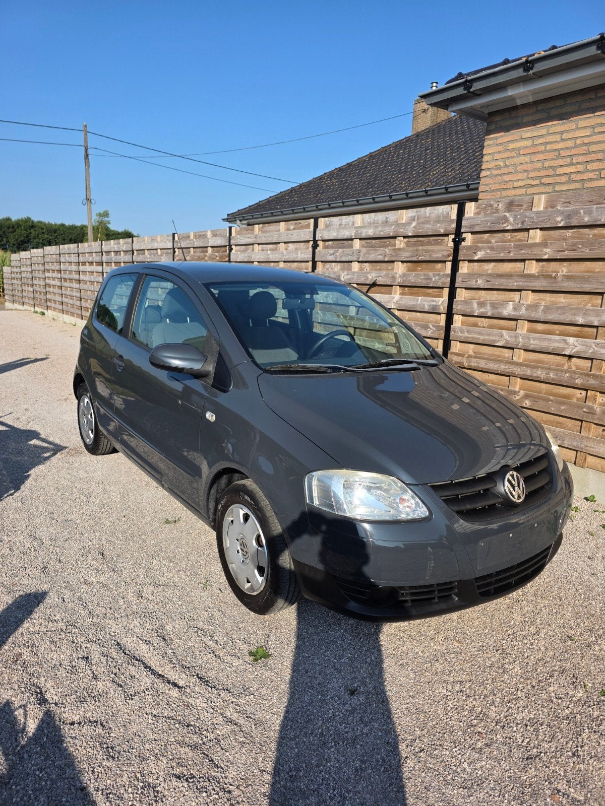 Volkswagen fox 1.2 118dkm, Auto's, Volkswagen, Voorwielaandrijving, Euro 5, Stof, Grijs