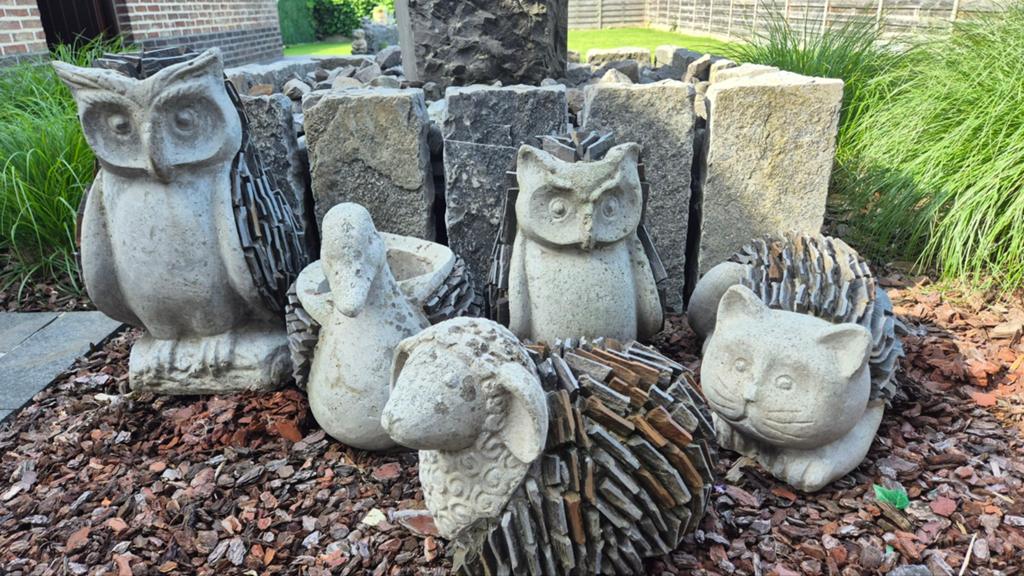 Betonnen tuinbeelden, Tuin en Terras, Ophalen, Beton, Dierenbeeld