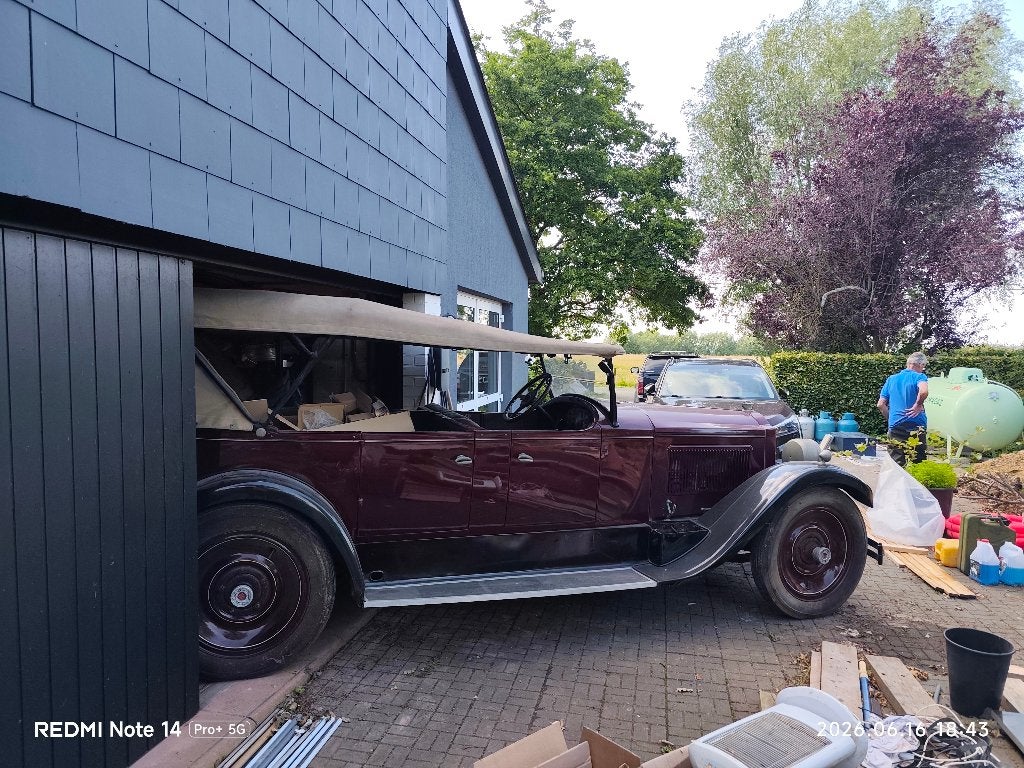 Packard six cabrio 1925 oldtimer, Auto's, Oldtimers, Particulier, Ophalen