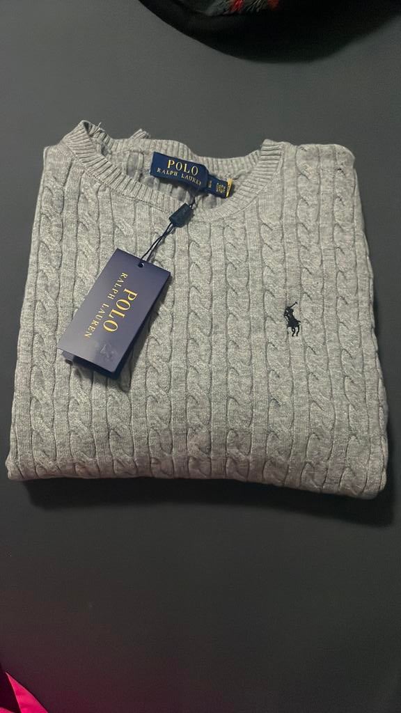 Ralph lauren polo grijs, Ophalen of Verzenden, Zo goed als nieuw, Grijs