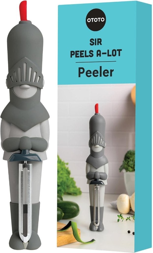 Ototo Sir Peels A Lot peeler / fijnsnijder / schiller, Maison & Meubles, Cuisine | Couverts, Neuf, Synthétique, Enlèvement ou Envoi