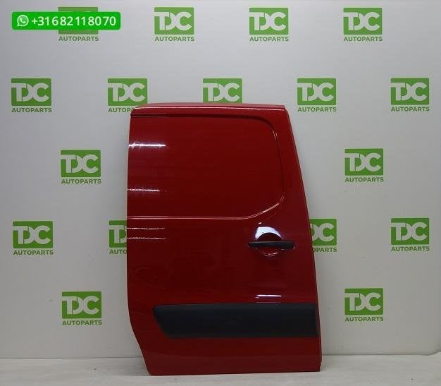 Citroen Berlingo ('08-'17) Schuifdeur rechts dicht rood, Droite, Utilisé, Porte, Citroen