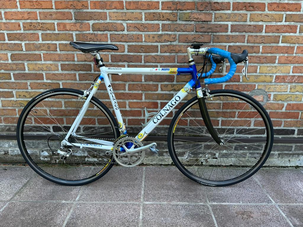 Retro Colnago Mapei team maat M. In perfecte staat., Ophalen, Zo goed als nieuw