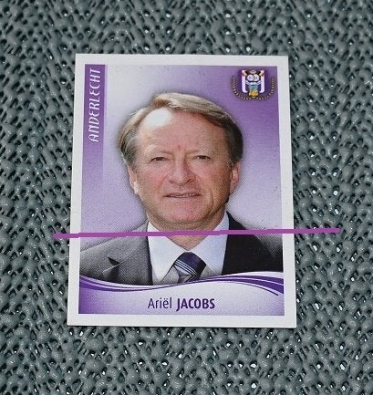 Panini Football 2010 RSC Anderlecht Ariel Jacobs, Verzamelen, Verzenden, Nieuw, Poster, Plaatje of Sticker