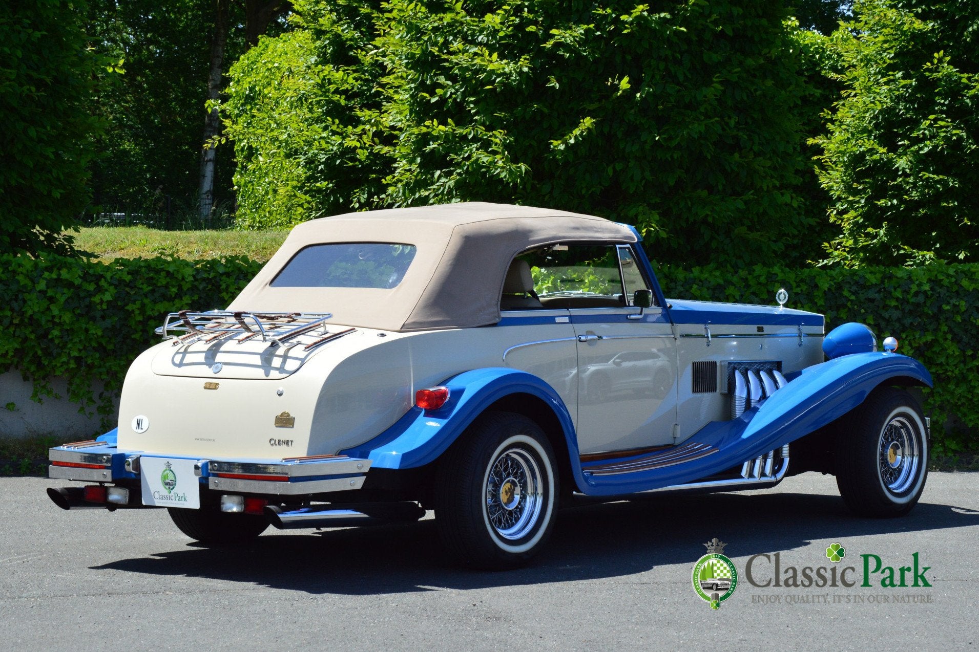 Clenet Series II Cabriolet (bj 1980, automaat), foto 10