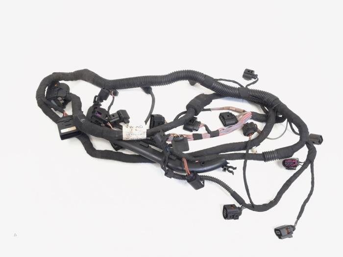 Faisceau de câbles compartiment moteur d'un Volkswagen Golf, Volkswagen, -, 3 mois de garantie, Utilisé