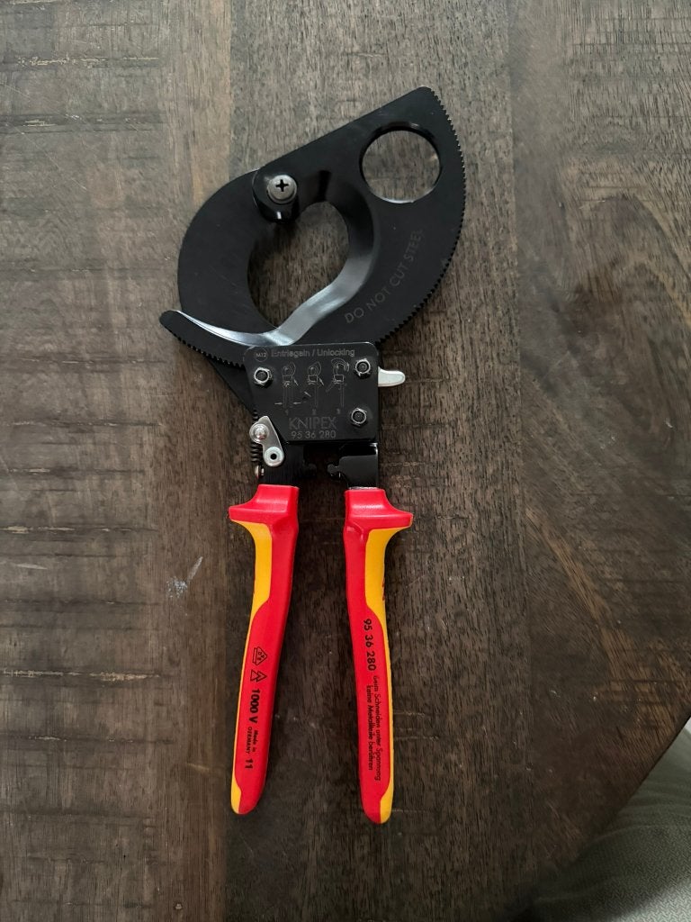 Kabelschaar Knipex 95 36 280 nieuw, Bricolage & Construction, Outillage | Outillage à main, Enlèvement ou Envoi, Neuf, Outil de coupe