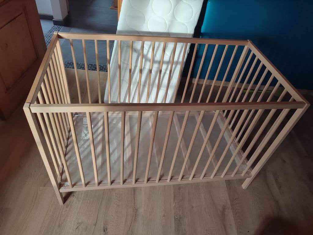 lit enfant, Enfants & Bébés, Matelas, Moins de 70 cm, Comme neuf, Enlèvement