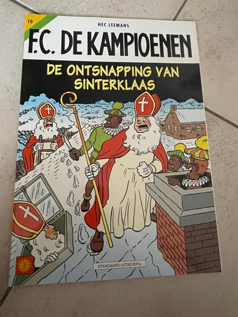 Strip Fc De Kampioenen : De ontsnapping van Sinterklaas, Enlèvement ou Envoi, Comme neuf
