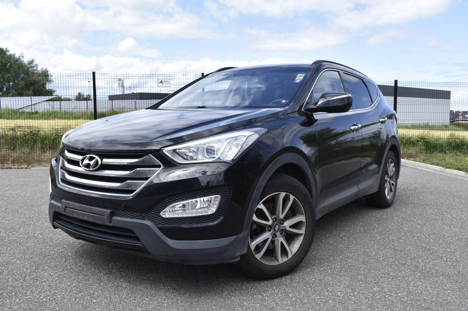 Hyindai Santa Fe 7 Places 2.0 crdi 150cv 2013, Autos, Cuir, 7 places, Noir, 5 portes