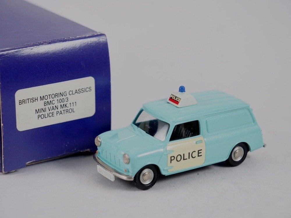Mini Van POLICE British Motoring Classics BMC 100/3., Enlèvement ou Envoi, Comme neuf, Voiture, Autres marques