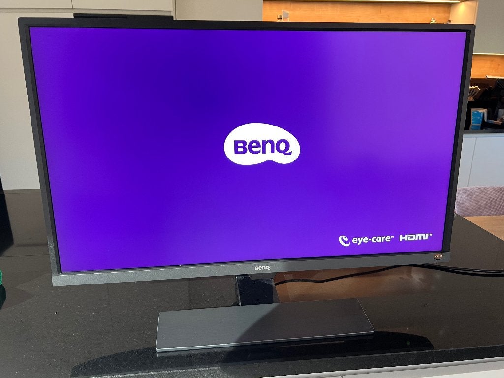 BENQ EW3270U 4K Monitor, Computers en Software, Monitoren, Gebruikt, VA, Ingebouwde speakers, BenQ