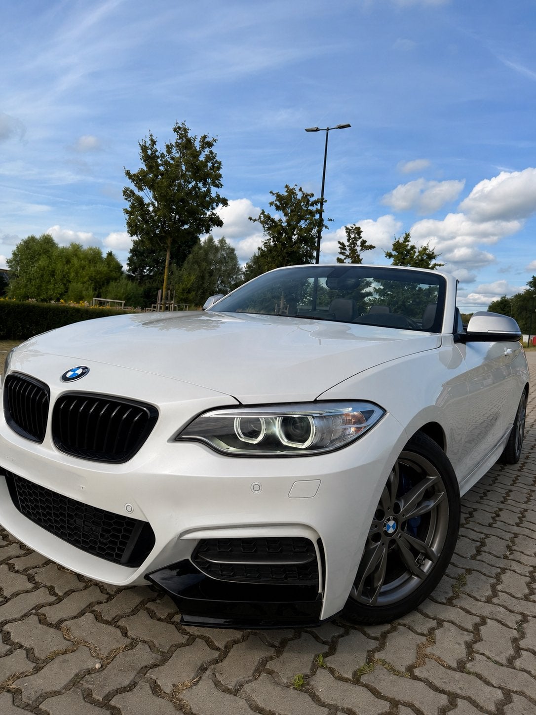 Bmw M235I cabrio, Auto's, Automaat, 4 zetels, Achterwielaandrijving, Wit