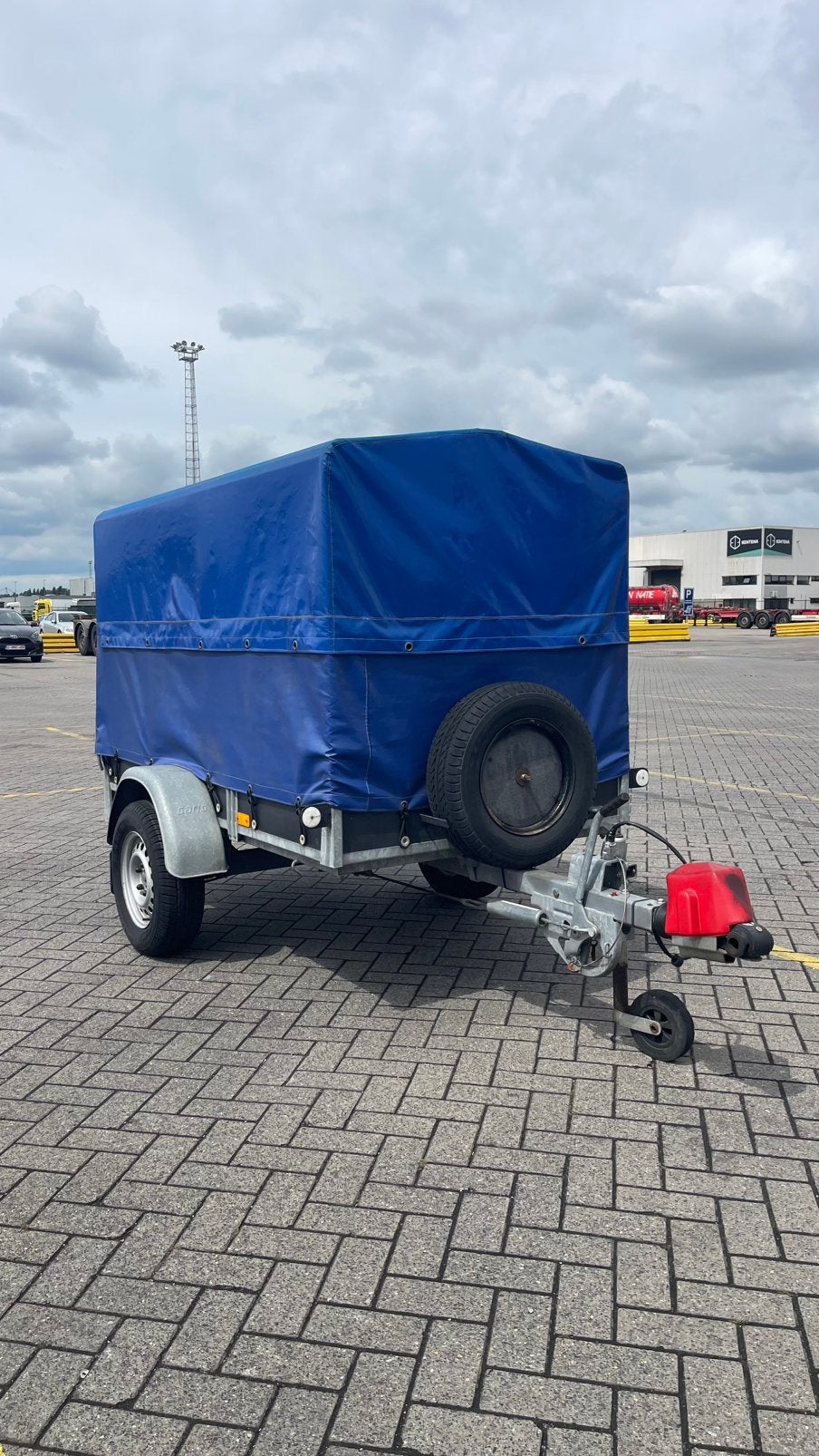 Aanhangwagen Saris 1000kg geremd, Enlèvement, Comme neuf