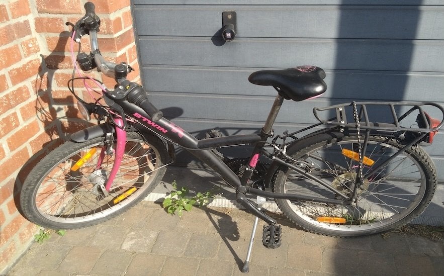 Vélo B-Twin 24 pouces pour fille, Frein à tambour, Enlèvement, Utilisé, BTwin Décathlon