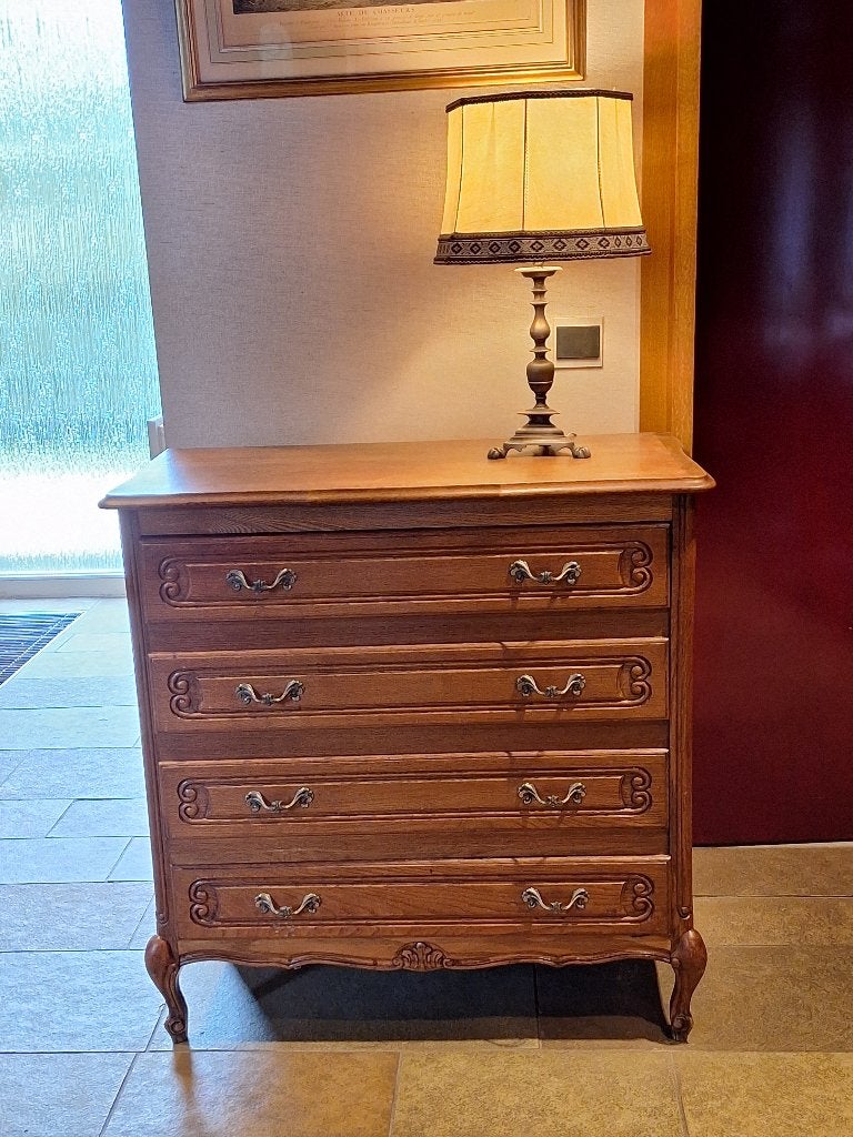 Vintage Trompe-l'oeil dressoirkast (schoenenopslag), Ophalen, Zo goed als nieuw