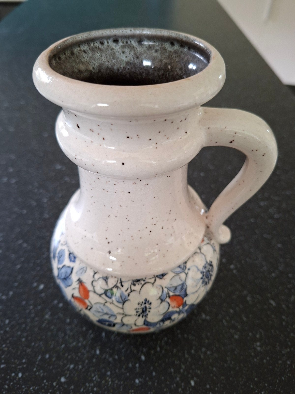 Vase en céramique Scheurich des années 1970., Enlèvement ou Envoi