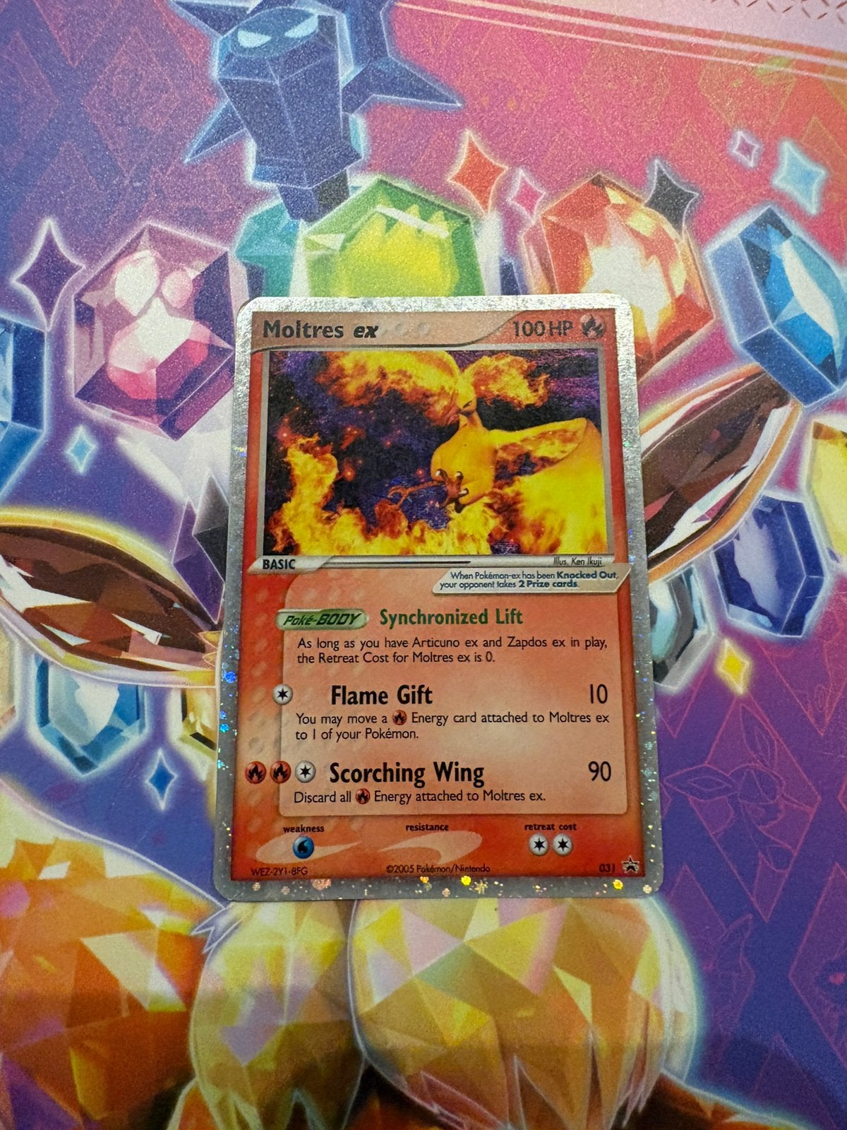 Moltres holo blackstar promo 2005, Ophalen of Verzenden, Zo goed als nieuw