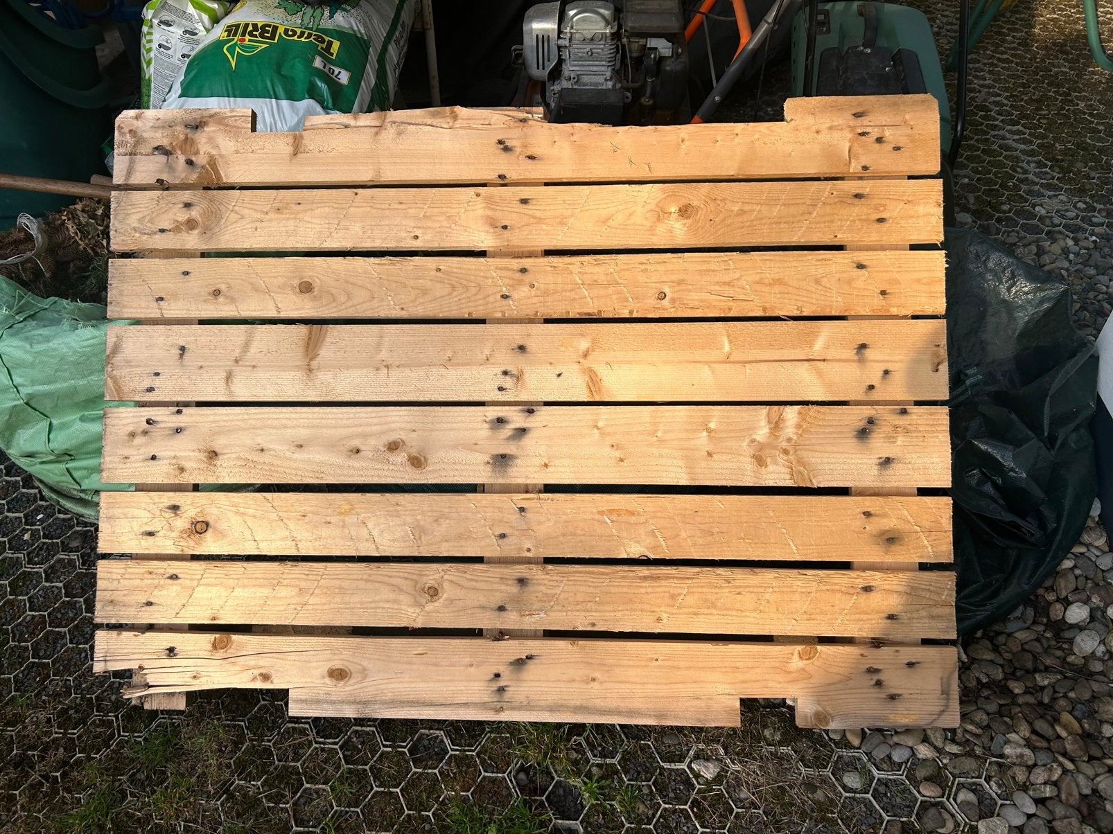 Pallet Bedogna Imballaggi, Bricolage & Construction, Transpalettes, Enlèvement, Utilisé