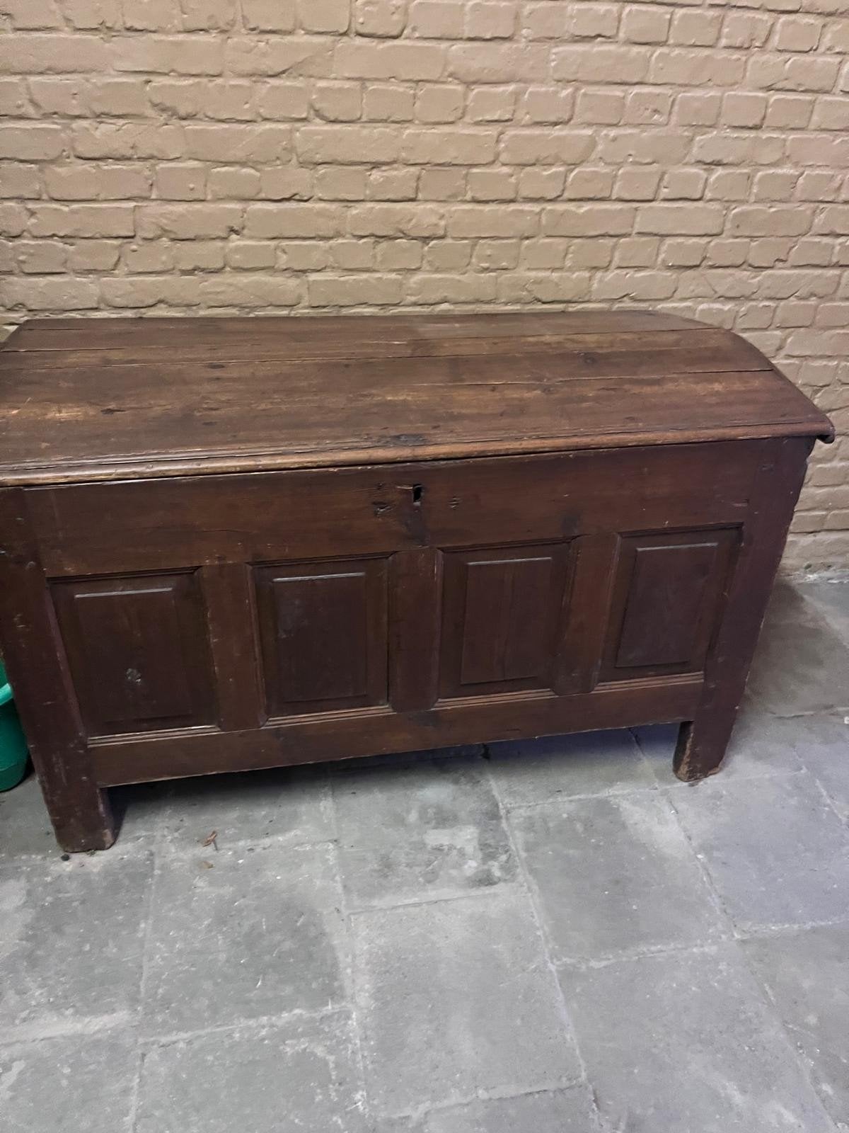 mooie oude koffer, Ophalen