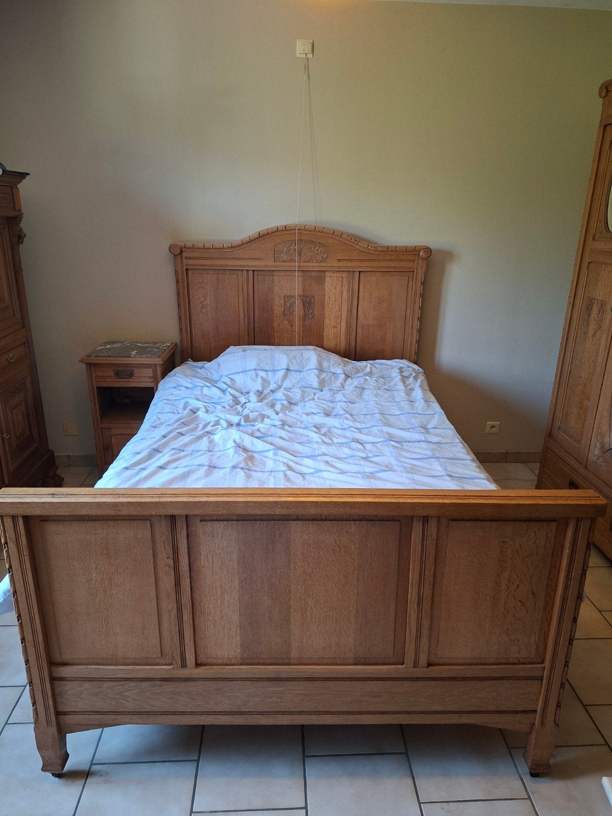 chambre à coucher en chêne, Maison & Meubles, Enlèvement