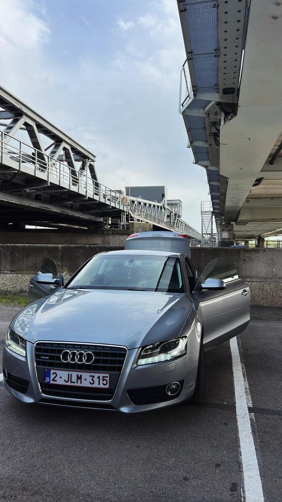 Audi A5 Coupé - 2.0 TFSI benzine - QUATTRO, Auto's, Automaat, Zwart, Leder, Vierwielaandrijving
